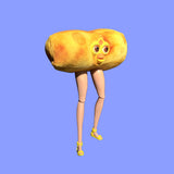 Bread with legs