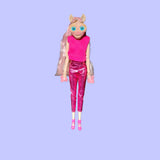 anthropomorphic pony doll