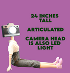 Light Up Camera Doll